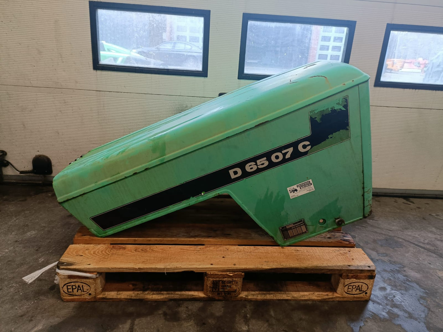 Deutz D 07 07C motorkap motorhaube