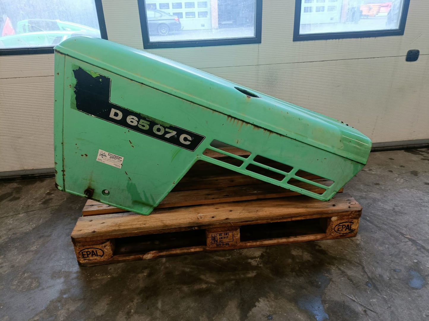 Deutz D 07 07C motorkap motorhaube