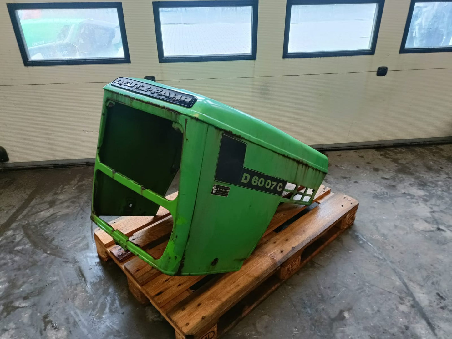 Deutz D 07 07C motorkap motorhaube