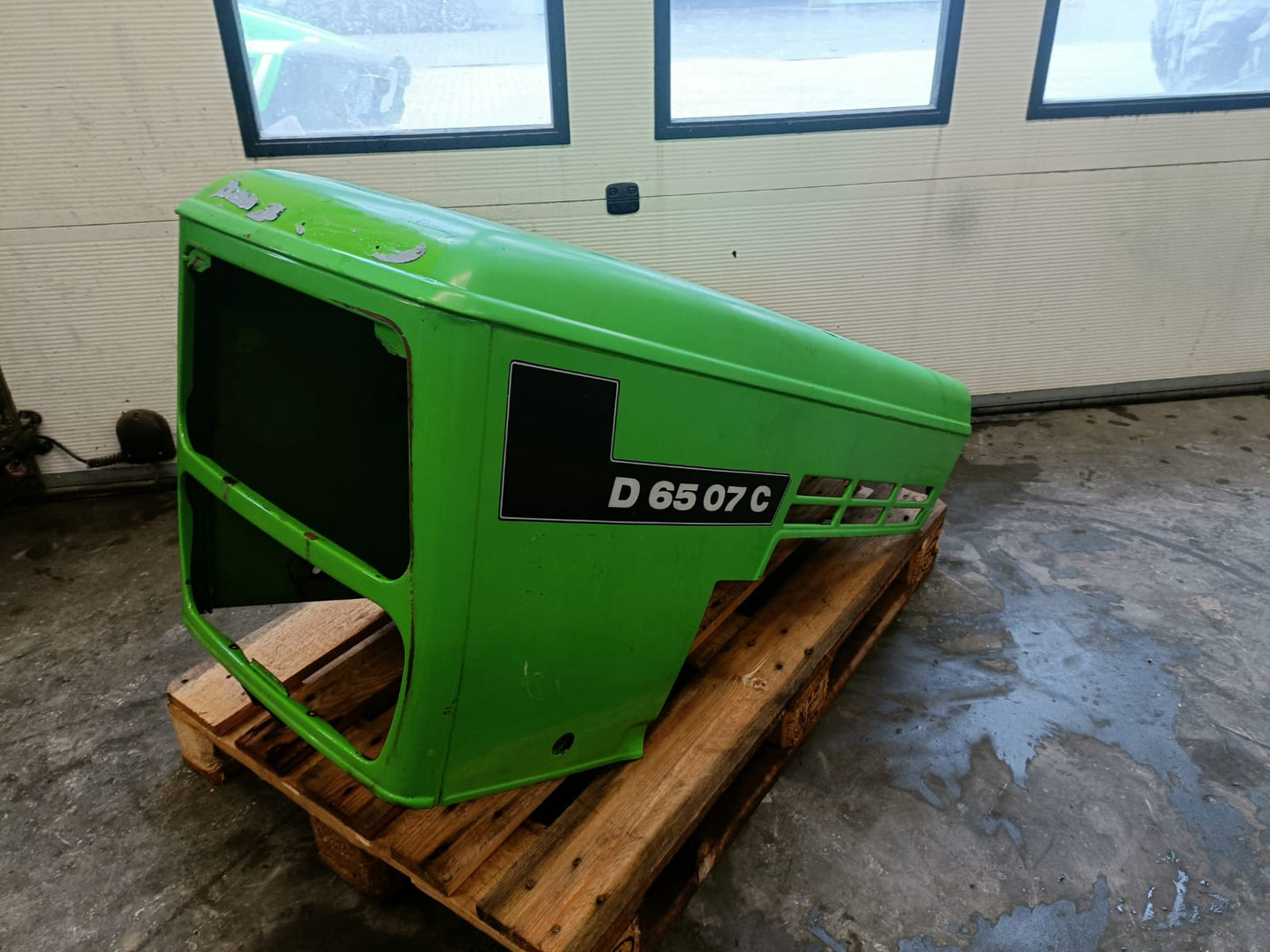 Deutz D 07 07C motorkap motorhaube
