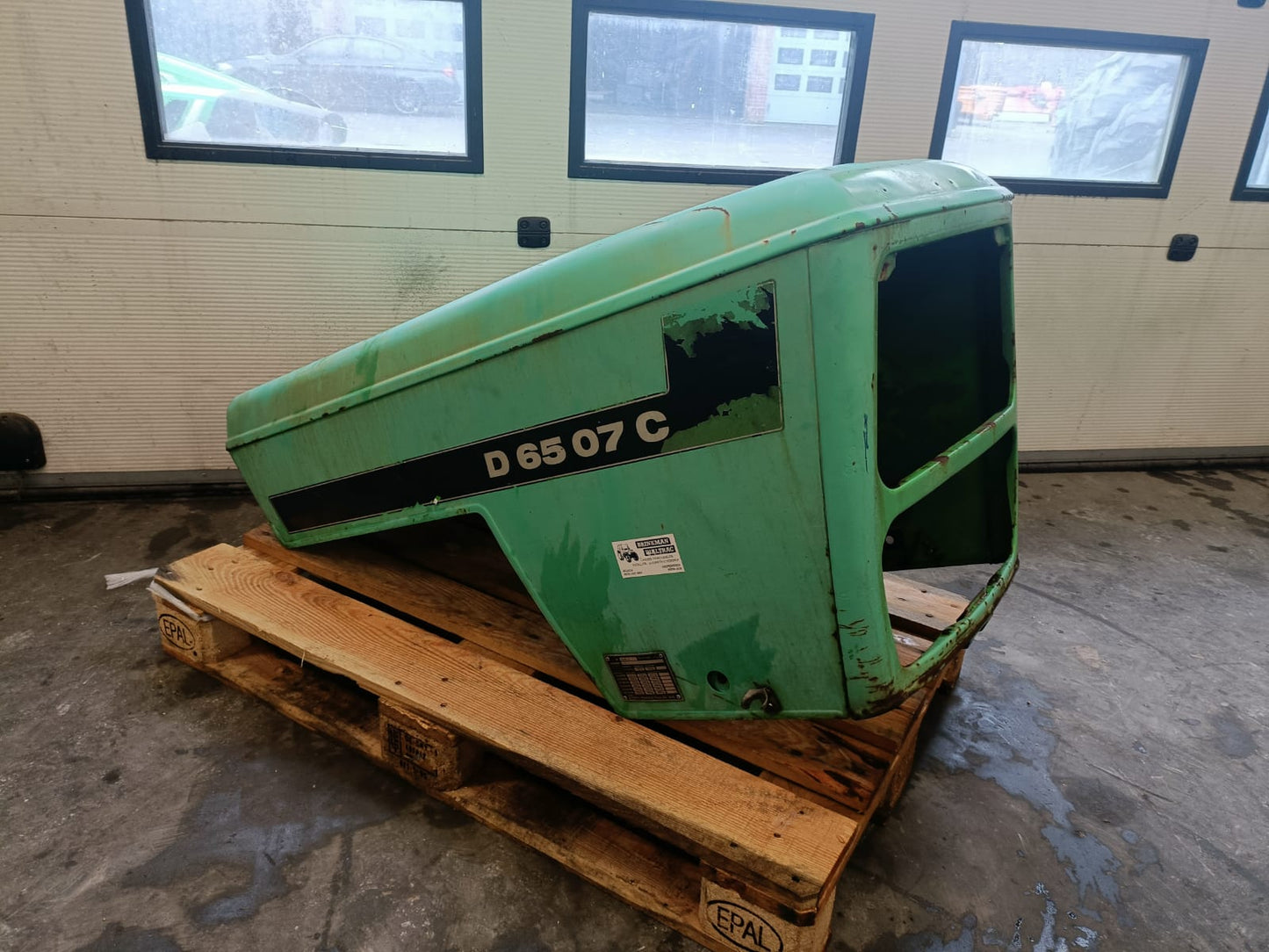 Deutz D 07 07C motorkap motorhaube